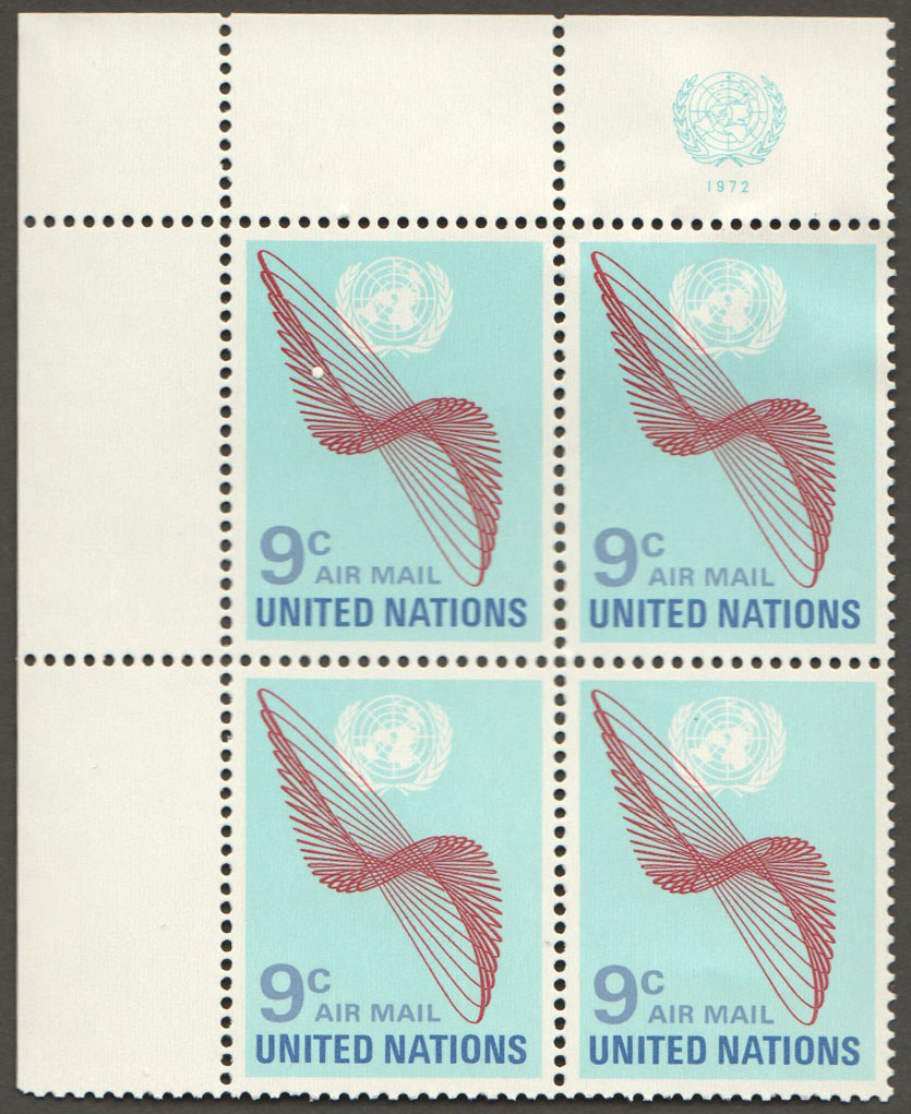 United Nations New York Scott C15 MNH (A4-7) - Click Image to Close